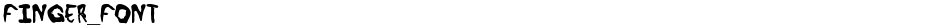 Finger_fontDemo