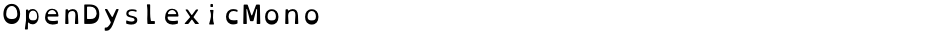 OpenDyslexicMonoDemo