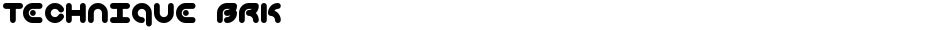 Technique BRKDemo