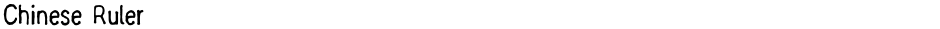 Chinese RulerDemo