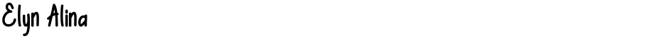 Elyn AlinaDemo