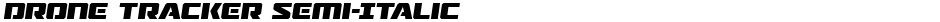 Drone Tracker Semi-ItalicDemo