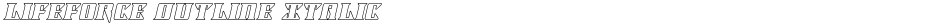 Lifeforce Outline ItalicDemo