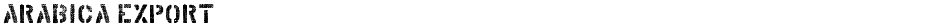 Arabica ExportDemo