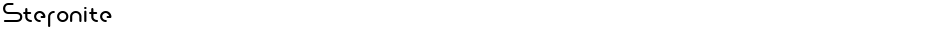SteroniteDemo