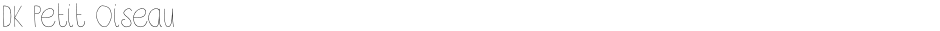 DK Petit OiseauDemo