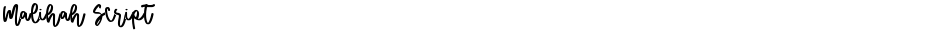 Malihah ScriptDemo