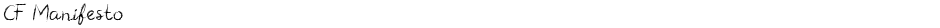 CF ManifestoDemo