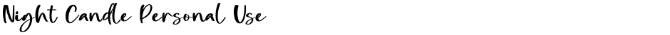 Night Candle Personal UseDemo