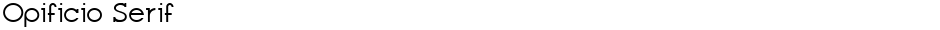 Opificio SerifDemo