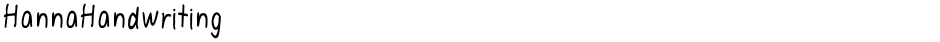 HannaHandwritingDemo