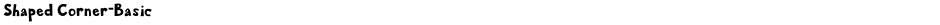 Shaped Corner-BasicDemo
