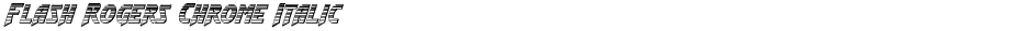 Flash Rogers Chrome ItalicDemo