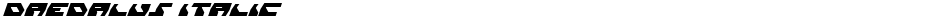 Daedalus ItalicDemo