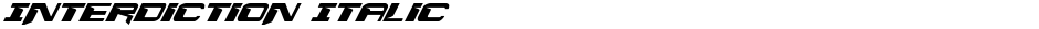 Interdiction ItalicDemo