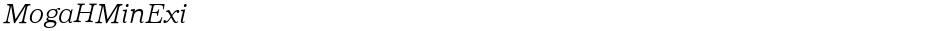 MogaHMinExiDemo