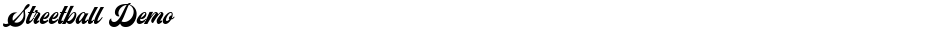 Streetball DemoDemo
