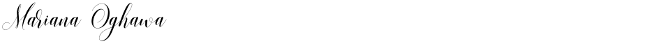 Mariana OghawaDemo