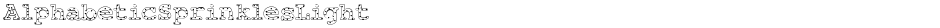 AlphabeticSprinklesLightDemo