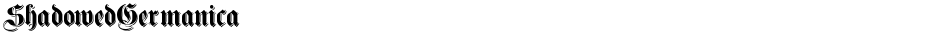 ShadowedGermanicaDemo