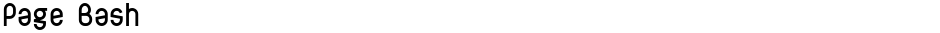 Page BashDemo