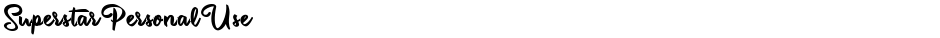 Superstar Personal UseDemo