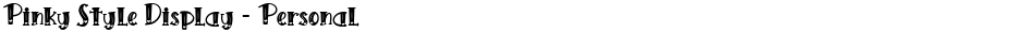 Pinky Style Display - PersonalDemo