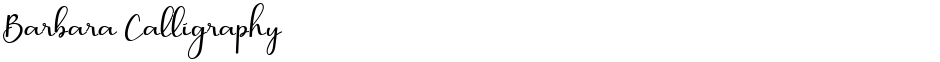 Barbara CalligraphyDemo