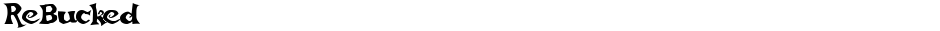 ReBuckedDemo