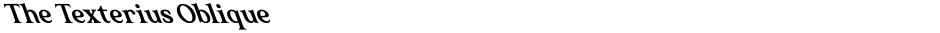 The Texterius ObliqueDemo