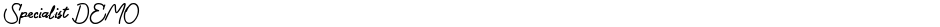 Specialist DEMODemo