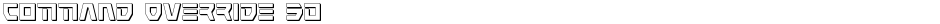 Command Override 3DDemo