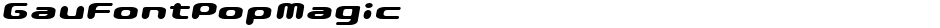 GauFontPopMagicDemo