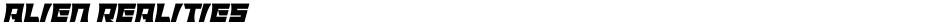 Alien RealitiesDemo