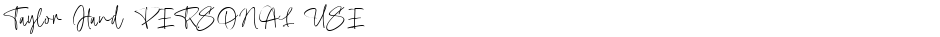 Taylor Hand PERSONAL USEDemo