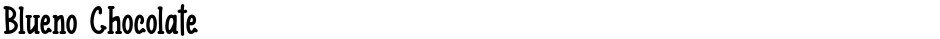 Blueno ChocolateDemo