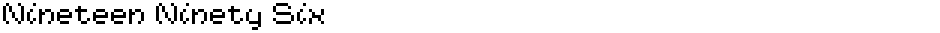 Nineteen Ninety SixDemo
