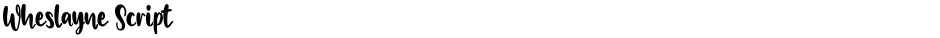 Wheslayne ScriptDemo