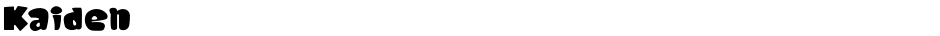 KaidenDemo
