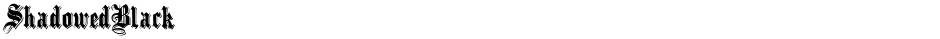 ShadowedBlackDemo