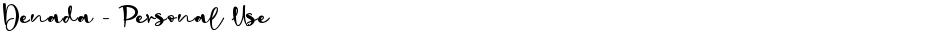 Denada - Personal UseDemo