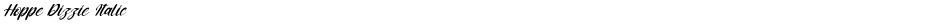 Hoppe Dizzie ItalicDemo