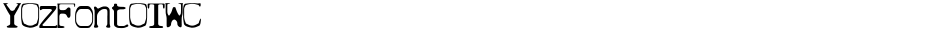 YOzFontOTWCDemo