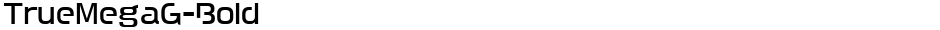 TrueMegaG-BoldDemo