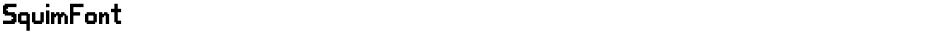 SquimFontDemo