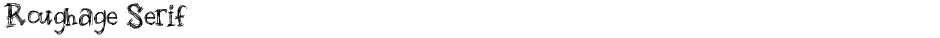 Roughage SerifDemo