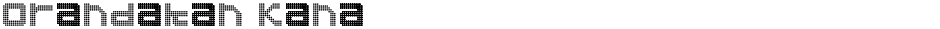 Orandakan KanaDemo