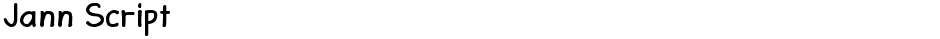 Jann ScriptDemo