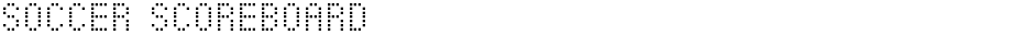 Soccer ScoreboardDemo