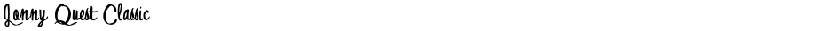 Jonny Quest ClassicDemo